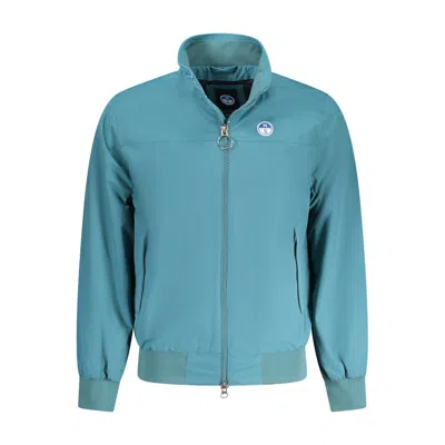 North Sails Verde Poliammide Men Jacket In Blue