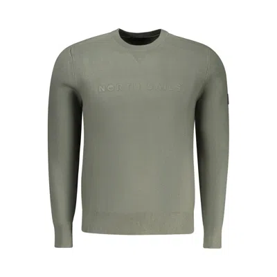 North Sails Verde Viscosa Men Sweater In Green