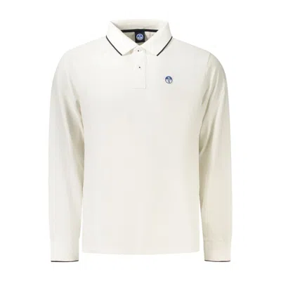 North Sails White Cotton Men's Polo