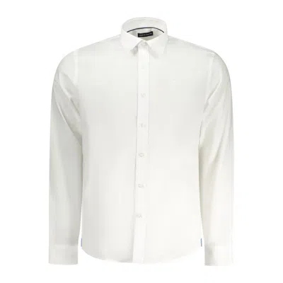 North Sails White Cotton Men Shirt