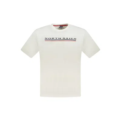 North Sails White Cotton Men T-shirt