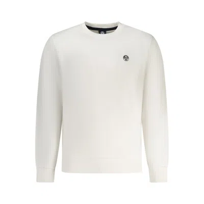 North Sails Logo-patch Long-sleeve T-shirt In White