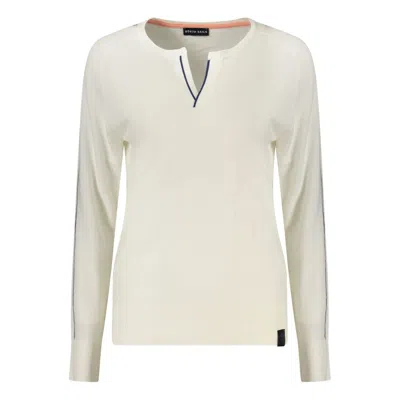 North Sails White Cotton Shirt In Neutral