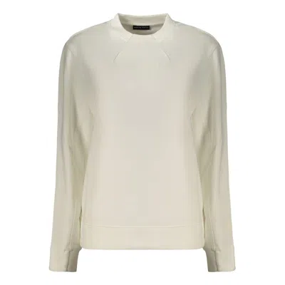 North Sails White Cotton Sweatshirt In Neutral