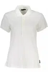 North Sails Chic White Short Sleeve Polo Elegance In White