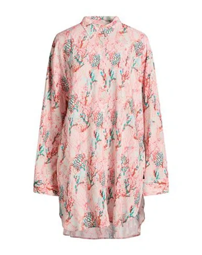 North Sails Woman Shirt Pink Size M Viscose