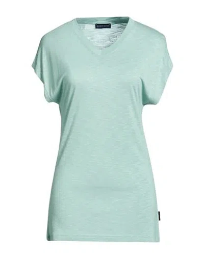 North Sails Woman T-shirt Light Green Size Xs Viscose In Blue