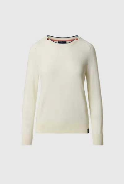 North Sails Women's Crew Neck Sweatshirt White In Other