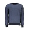 North Sails Blue Wool Sweater In Blue