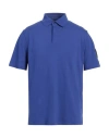 North Sails X Maserati Man Polo Shirt Bright Blue Size Xl Cotton, Elastane