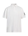 North Sails X Maserati Man Polo Shirt White Size Xl Cotton, Elastane
