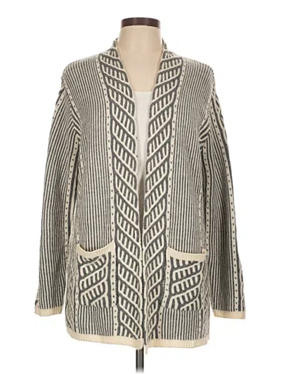 Pre-owned North Style Cardigan Sweater In Gray