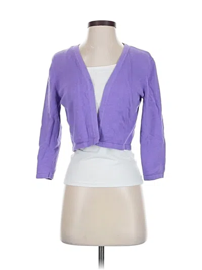 Pre-owned North Style Cardigan Sweater In Purple