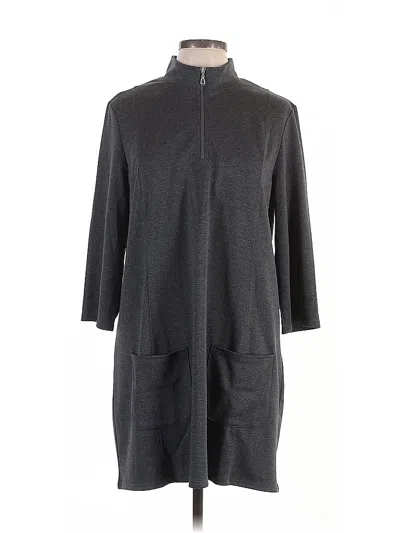 Pre-owned North Style Casual Dress In Gray