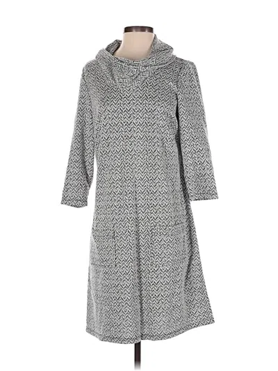 Pre-owned North Style Casual Dress In Gray