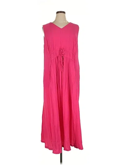 Pre-owned North Style Casual Dress In Pink