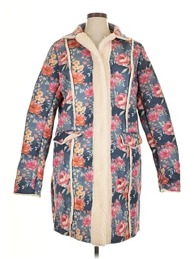 Pre-owned North Style Coat In Blue