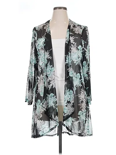 Pre-owned North Style Kimono In Blue