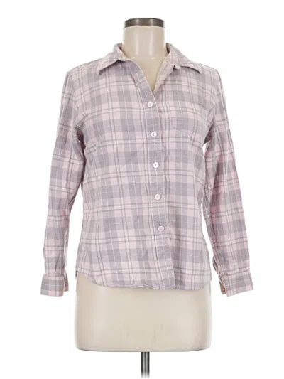 Pre-owned North Style Long Sleeve Button Down Shirt In Pink