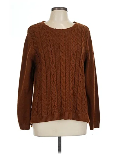 Pre-owned North Style Pullover Sweater In Brown