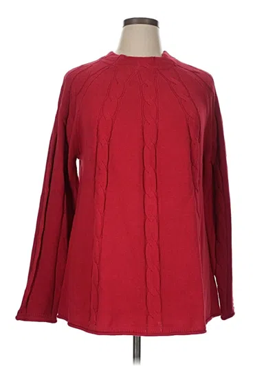 Pre-owned North Style Pullover Sweater In Red