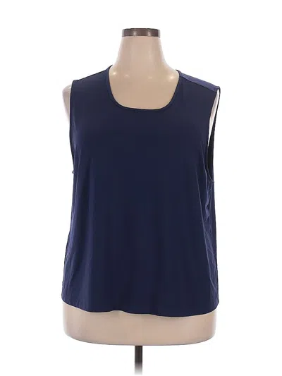 Pre-owned North Style Sleeveless T-shirt In Blue