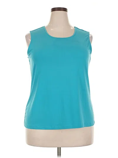 Pre-owned North Style Sleeveless T-shirt In Blue