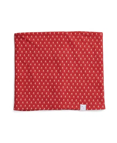Northern Classics Unisex Fleece-lined Neck Warmer - Baby, Little Kid, Big Kid In Mini Skier (red)