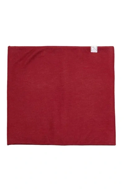 Northern Classics Fleece Lined Neck Warmer In Red