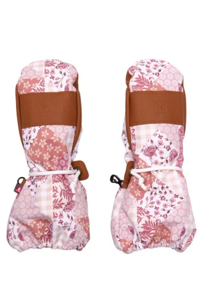 Northern Classics Babies'  Girls Waterproof Ski Mitten In Pink