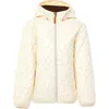 Northern Classics Shiny Quilted Puffer Jacket In Gold