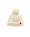 Northern Classics Unisex Cable Knit Pom Pom Hat - Baby, Little Kid, Big Kid In Winter White