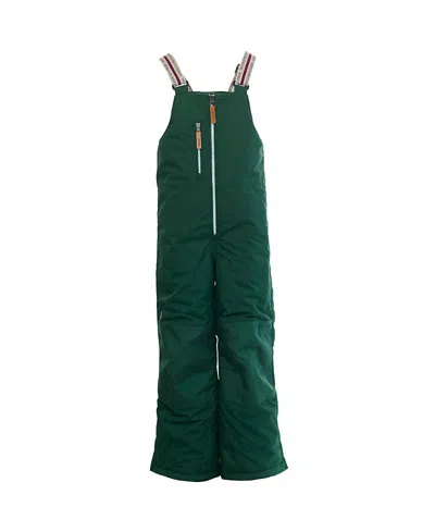Northern Classics Unisex Insulated Waterproof Winter Bib Snow Pants - Baby, Little Kid, Big Kid In Green