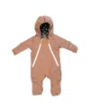 Northern Classics Unisex Insulated Waterproof Winter Bunting - Baby In Cocoa Brown