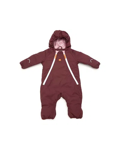 Northern Classics Unisex Insulated Waterproof Winter Bunting - Baby In Cranberry