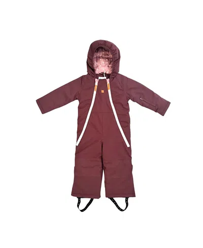 Northern Classics Unisex Insulated Waterproof Winter Snowsuit - Little Kid In Cranberry