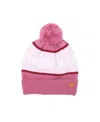 Northern Classics Knit Pom Hat In Pink