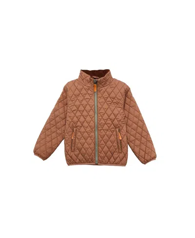 Northern Classics Unisex Quilted Puffer Jacket - Little Kid In Cocoa Brown