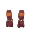 Northern Classics Unisex Waterproof Ski Mittens - Baby, Little Kid, Big Kid In Cranberry