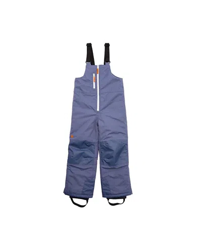 Northern Classics Kids' Unisex Winter Bib Snow Pants, Insulated Waterproof In Slate Blue