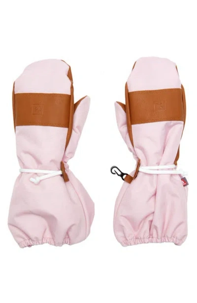 Northern Classics Waterproof Ski Mitten In Pink