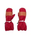 Northern Classics Waterproof Ski Mittens In Red