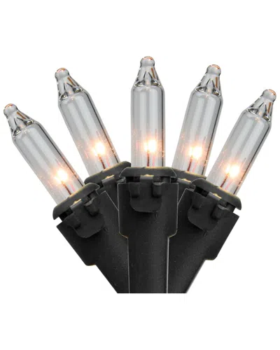Northern Lights Discontinued Northlight 100-count Clear Mini Christmas String Light Set - 20.25ft Black Wire