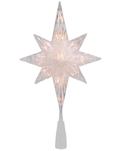 Northern Lights Northlight 11in Lighted Bethlehem Star Christmas Tree Topper - Clear Lights In Neutral