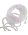 NORTHERN LIGHTS NORTHLIGHT 12FT SOLAR POWERED MULTI-FUNCTION PINK LED INDOOR/OUTDOOR CHRISTMAS ROPE LIGHTS WITH GROU