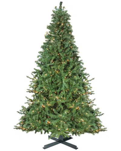 Northern Lights Northlight 15ft Pre-lit Canadian Pine Commercial Artificial Christmas Tree - Warm White Lights In Green