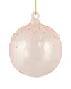 Northern Lights Northlight 3in Pink Iridescent Glass Christmas Ball Ornament In Pink