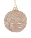 Northern Lights Northlight 3in Pink Woven Mercury Glass Ball Christmas Ornament In Pink