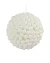 Northern Lights Northlight 4.75in White Berries Christmas Ball Ornament In White