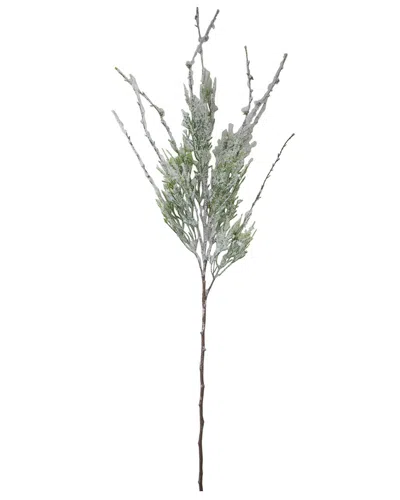 Northern Lights Northlight 47in White Frosted Pine Artificial Christmas Spray